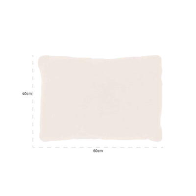 Teddy pude White 40x60