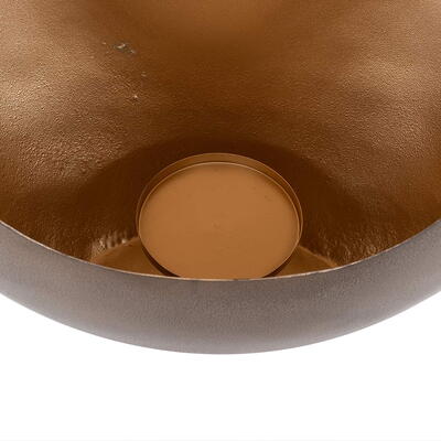 Stearinlysholder Xemm bronze guld, stor