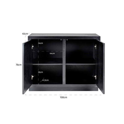 Skænk Oakura, 2-døre