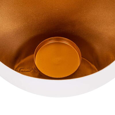 Lys Holder Silas Ivory Gold, lille