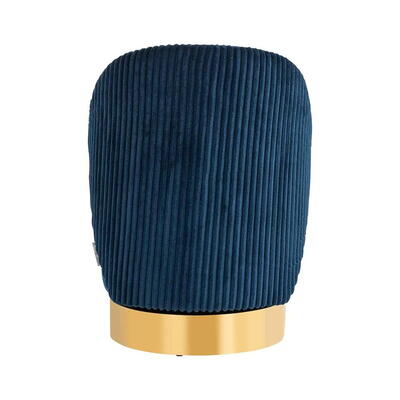 Lænestol Bristel Navy Velvet + Rib