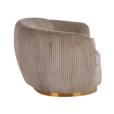 Sofa Waylon Nougat Velvet + Ribben