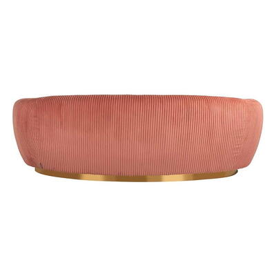 Sofa Waylon Pink Velvet + Ribben