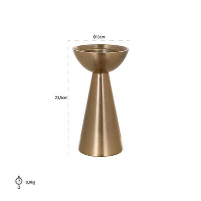 Stearinlysholder Amaya, lille