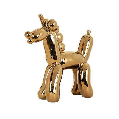 Balloonicorn guld dekoration