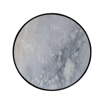 Hjørnebord Ethan 46Ø børstet guld