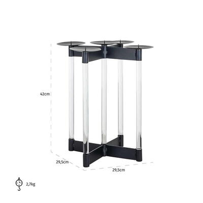 Lysestage Yaira sort