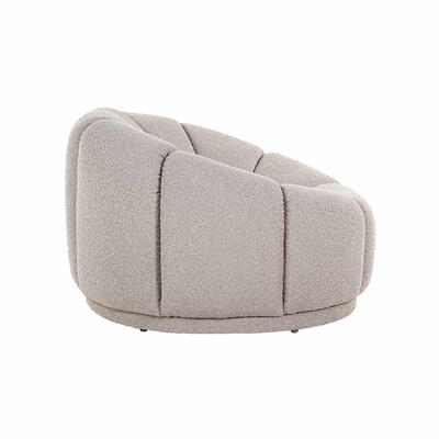 Lænestol Valentina Taupe Bouclé