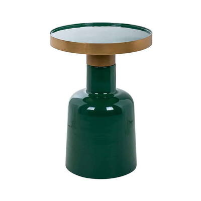 Hjørnebord Candy Green Ø 36,5