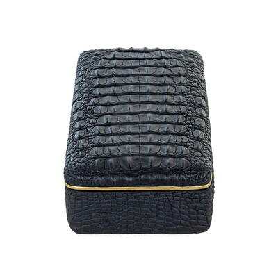 Opbevaringsboks Cobe sort, stor