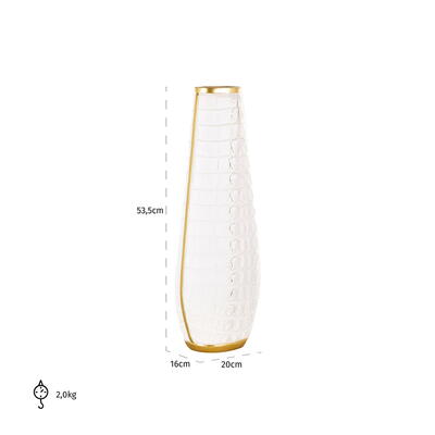 Vase Fergy Crocodile