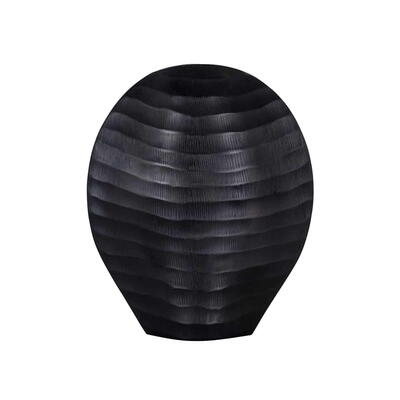 Vase Gina black