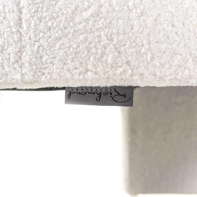 Charmaine lænestol White Furry