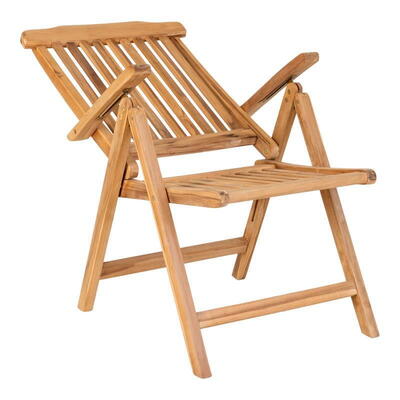 Elche Teak 5-position Stol 