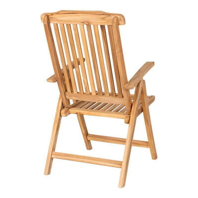 Elche Teak 5-position Stol 