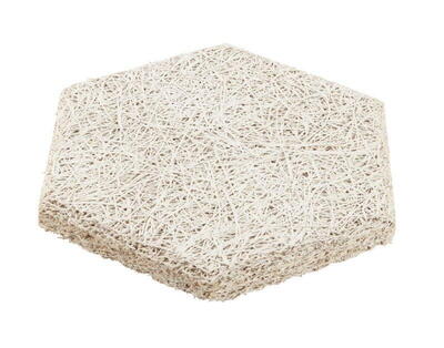 Fibrotech Hexagon træbeton - Hvid - RESTORDRE TIL UGE 9