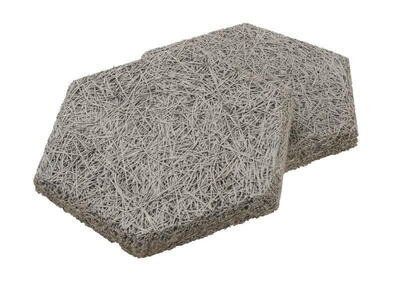 Fibrotech Hexagon træbeton - Grå