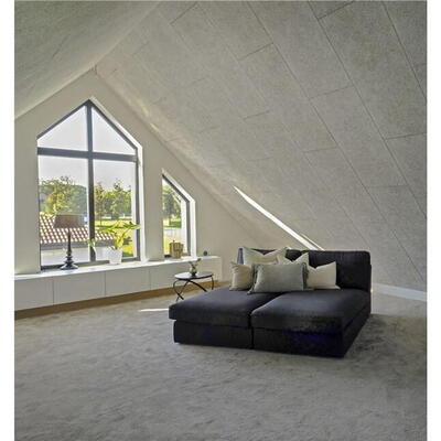 Troldtekt træbeton K5 akustikplade Hvid