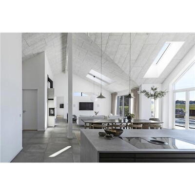 Troldtekt træbeton K5 akustikplade Hvid