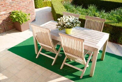 Cricket grøn nålefilt med nopper (Græs) - REST 320X400 CM