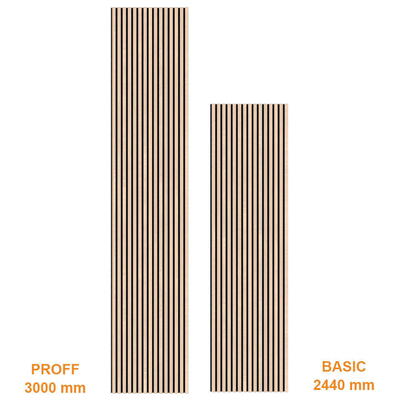 Basic PROFF akustikpanel - Ash