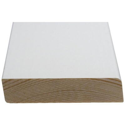 14x65 mm. hvidmalet fodpanel