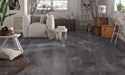 Visio Grande, Buntschifer Olied slate, Fliser 