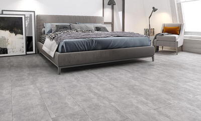 Visio Grande, Beton Screed Light, Fliser 