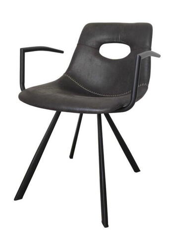 Nor - Armlæn sort metal