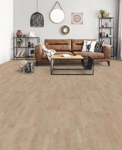 Ziro Sombra Korkgulv - Capri 65 Creme