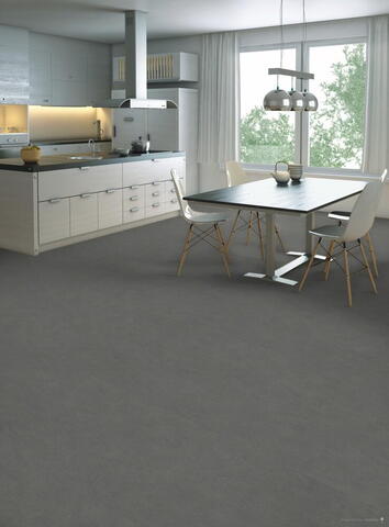 Ziro LinoPlus linoleumsflise - Ferrit