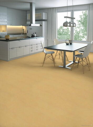 Ziro LinoPlus linoleumsflise - Amarillo