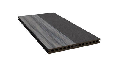 Kirkedal Terrasse Heimdal 22x130 mm. - Black/Grey