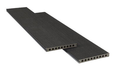 Kirkedal Terrasse Heimdal 22x200 mm. - Black/Grey