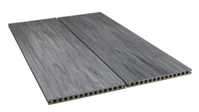 Kirkedal Terrasse Heimdal 22x300 mm. - Black/Grey