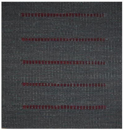 C. Olesen tæpper - Mista, Stripe Petrol/Wine