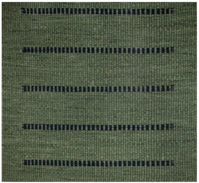 C. Olesen tæpper - Mista, Stripe Cactus/Demin