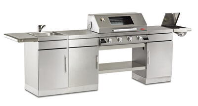 BeefEater - 1100 Serie bundhylde til 4 brænder udendørskøkken