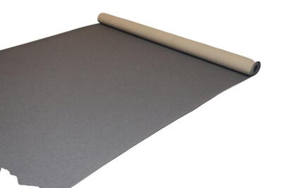 Lys grå Løber i nålefilt - REST 490X200 CM