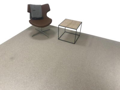 Væg til væg tæppe i uld - Dublin, Lys Beige - REST 135X400 CM