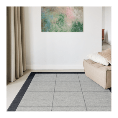 Castello - Fladvævet, 3033 grå 