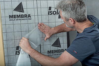 Nordic Fos, Vådrumsmembran - 13,5 m²