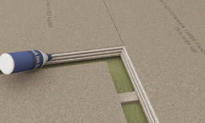 Novopan Spaandex K-Gulvspånplade 38 mm.