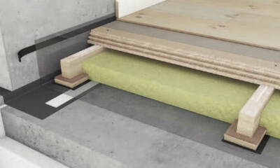 Novopan Spaandex K-Gulvspånplade 38 mm.