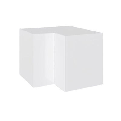 Multi-Living underskab - Hjørneskab m. knæklåge og 3/4 karrusel