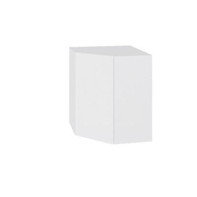 Multi-Living Overskab - Diagonalt hjørneskab m. hylder og låge