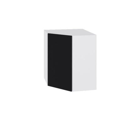 Multi-Living Overskab - Diagonalt hjørneskab m. hylder og låge