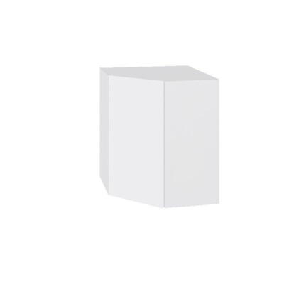 Multi-Living Overskab - Diagonalt hjørneskab m. hylder og låge