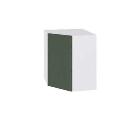 Multi-Living Overskab - Diagonalt hjørneskab m. hylder og låge