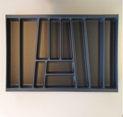 Skuffeindsats Bestikinddeler 1000 mm.